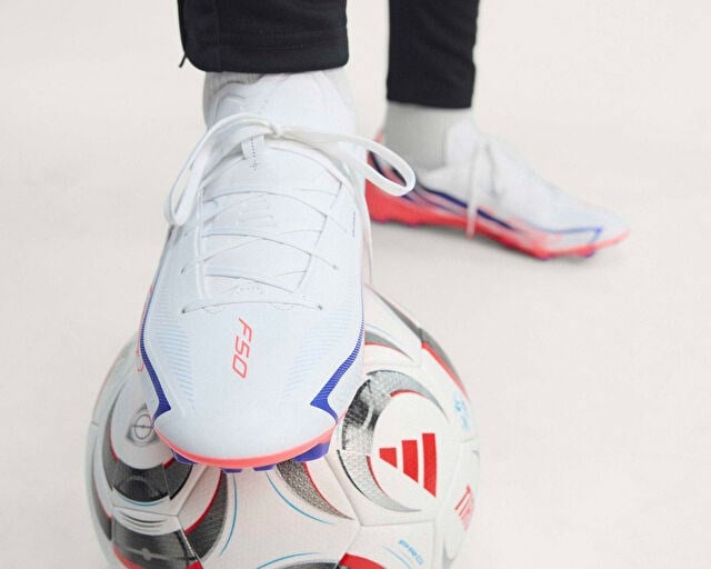 ADIDAS F50 HYPERFAST LEAGUE FG Erkek Çim Zemin Kramponu KJ3412 Beyaz
