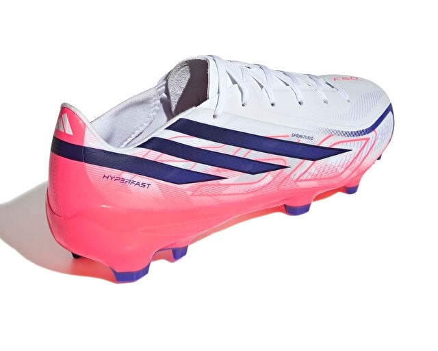 ADIDAS F50 HYPERFAST LEAGUE FG Erkek Çim Zemin Kramponu KJ3412 Beyaz