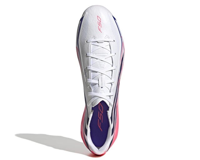 ADIDAS F50 HYPERFAST LEAGUE FG Erkek Çim Zemin Kramponu KJ3412 Beyaz