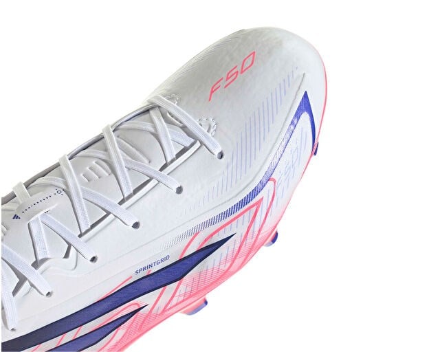 ADIDAS F50 HYPERFAST LEAGUE FG Erkek Çim Zemin Kramponu KJ3412 Beyaz