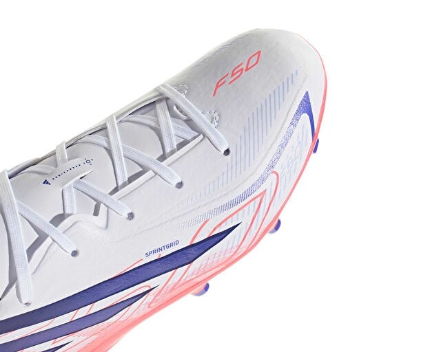 ADIDAS F50 HYPERFAST LEAGUE FG J Genç Çim Zemin Kramponu KK1397 Beyaz