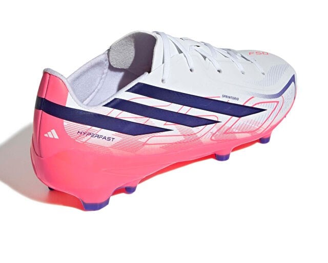 ADIDAS F50 HYPERFAST LEAGUE FG J Genç Çim Zemin Kramponu KK1397 Beyaz