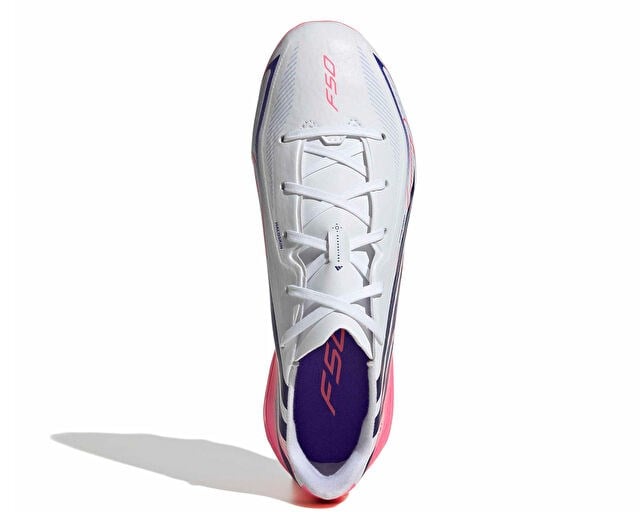 ADIDAS F50 HYPERFAST LEAGUE FG J Genç Çim Zemin Kramponu KK1397 Beyaz