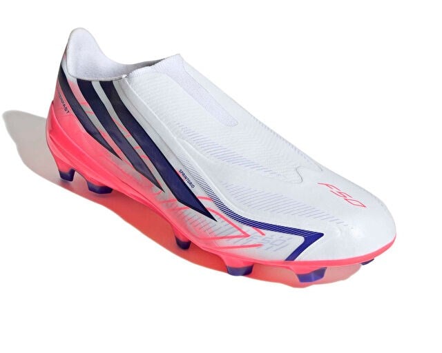 ADIDAS F50 HYPERFAST LEAGUE LL FG Erkek Çim Zemin Kramponu KJ3415 Beyaz
