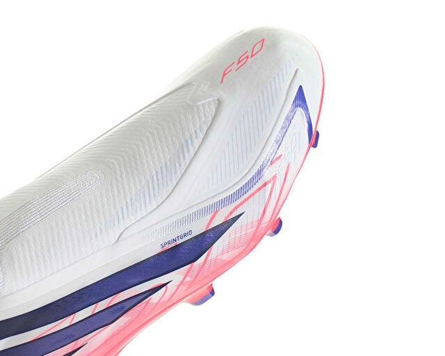 ADIDAS F50 HYPERFAST LEAGUE LL FG Erkek Çim Zemin Kramponu KJ3415 Beyaz