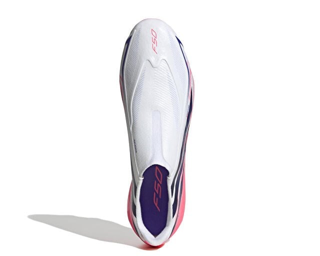 ADIDAS F50 HYPERFAST LEAGUE LL FG Erkek Çim Zemin Kramponu KJ3415 Beyaz