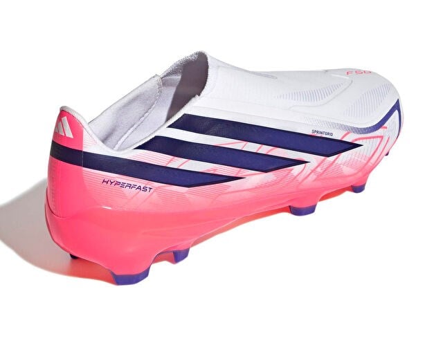 ADIDAS F50 HYPERFAST LEAGUE LL FG Erkek Çim Zemin Kramponu KJ3415 Beyaz