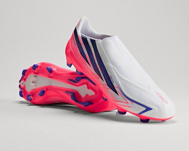 ADIDAS F50 HYPERFAST LEAGUE LL FG Erkek Çim Zemin Kramponu KJ3415 Beyaz
