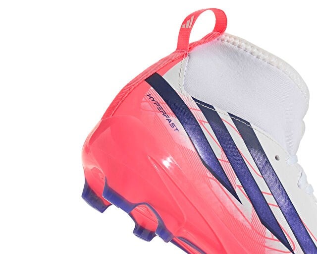 ADIDAS F50 HYPERFAST LEAGUE MID FG J Genç Çim Zemin Kramponu KK1316 Beyaz