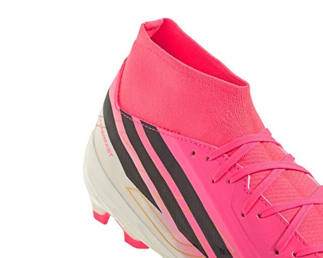 ADIDAS F50 HYPERFAST LEAGUE MID FG Unisex Çim Zemin Kramponu KJ6714 Turuncu