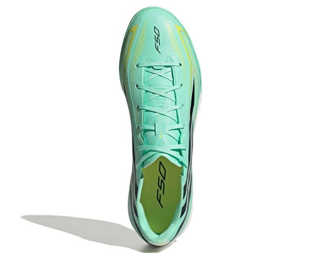 ADIDAS F50 HYPERFAST LEAGUE TF Erkek Halı Saha Ayakkabısı KJ3435 Yeşil