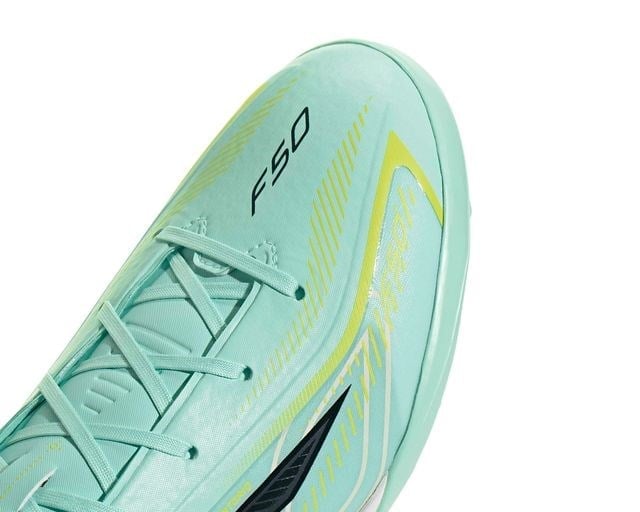 ADIDAS F50 HYPERFAST LEAGUE TF Erkek Halı Saha Ayakkabısı KJ3435 Yeşil