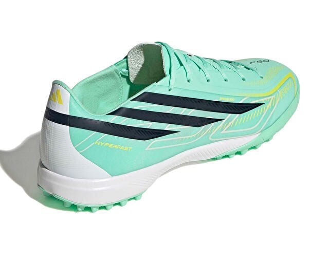 ADIDAS F50 HYPERFAST LEAGUE TF Erkek Halı Saha Ayakkabısı KJ3435 Yeşil