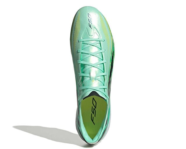 ADIDAS F50 HYPERFAST PRO FG Unisex Çim Zemin Kramponu KJ3439 Yeşil