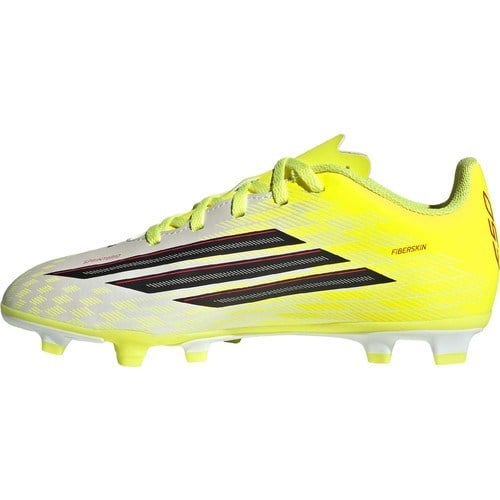 adidas F50 Kulüp Çocuk Sarı Çim Saha Kramponu.-
