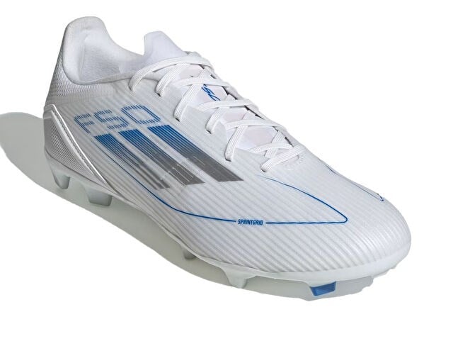 ADIDAS F50 LEAGUE FG/MG Erkek Çim Zemin Kramponu IE1293 Beyaz