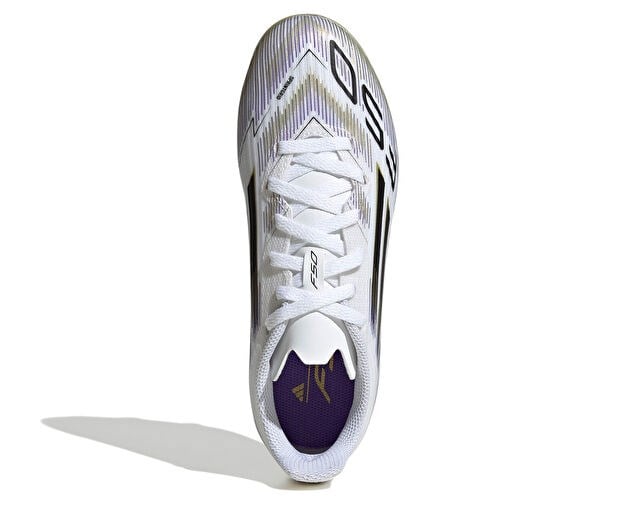 ADIDAS F50 LEAGUE FG/MG J Çocuk Çoklu Çim Zemin Kramponu JH7745 Beyaz