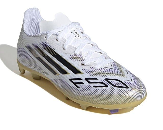 ADIDAS F50 LEAGUE FG/MG J Çocuk Çoklu Çim Zemin Kramponu JH7745 Beyaz