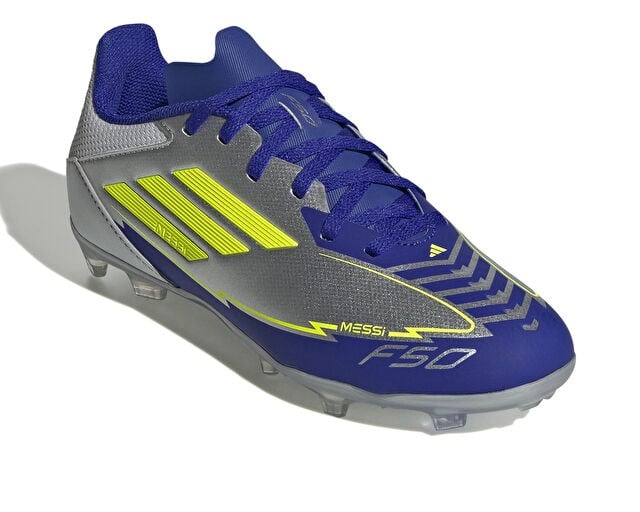 ADIDAS F50 LEAGUE FG/MG J MESSI Çocuk Çim Zemin Kramponu IH0924 Gri