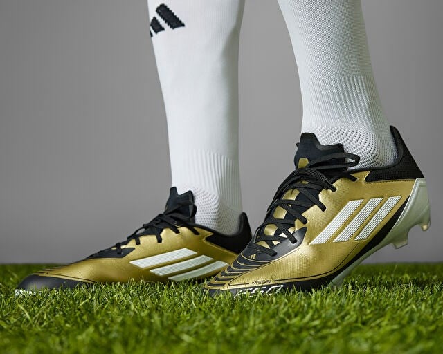 ADIDAS F50 LEAGUE FG/MG MESSI Erkek Çim Zemin Kramponu IG9274 Sarı