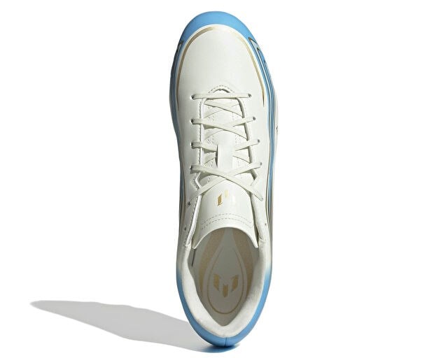 ADIDAS F50 MESSI CLUB FG/MG Erkek Çoklu Çim Zemin Kramponu IH1913 Bej