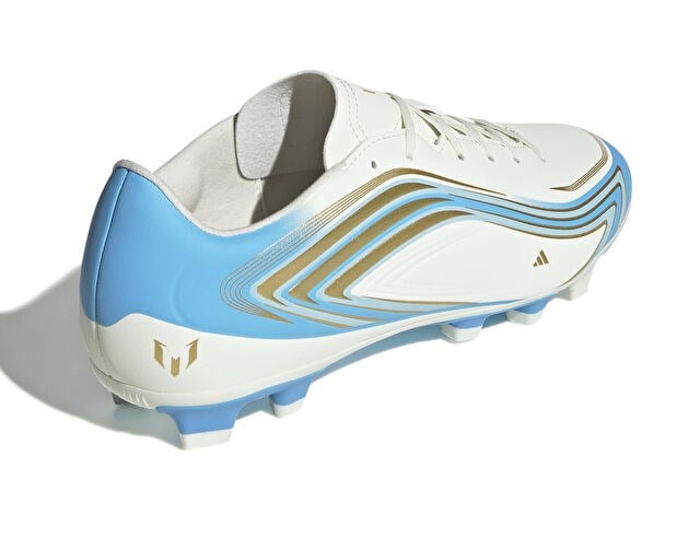 ADIDAS F50 MESSI CLUB FG/MG Erkek Çoklu Çim Zemin Kramponu IH1913 Bej