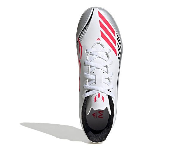 ADIDAS F50 MESSI CLUB TF J Genç Halı Saha Ayakkabısı JP7453 Beyaz