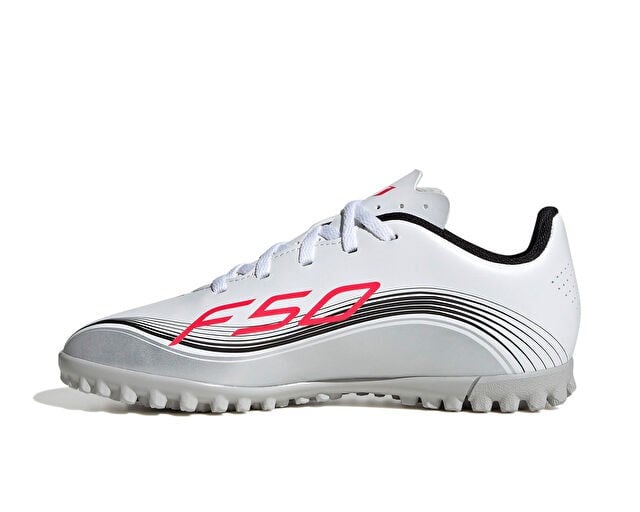 ADIDAS F50 MESSI CLUB TF J Genç Halı Saha Ayakkabısı JP7453 Beyaz