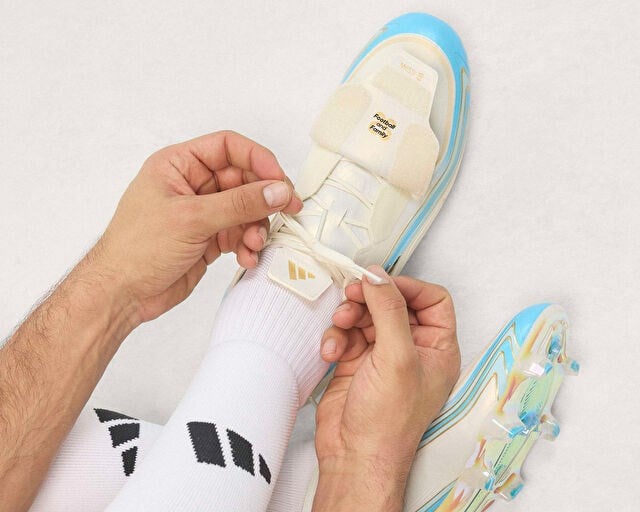 ADIDAS F50 MESSI ELITE FG Erkek Çim Zemin Kramponu IH1892 Krem