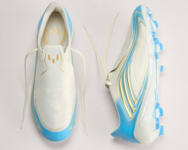 ADIDAS F50 MESSI LEAGUE FG Erkek Çim Zemin Kramponu IH1902 Krem
