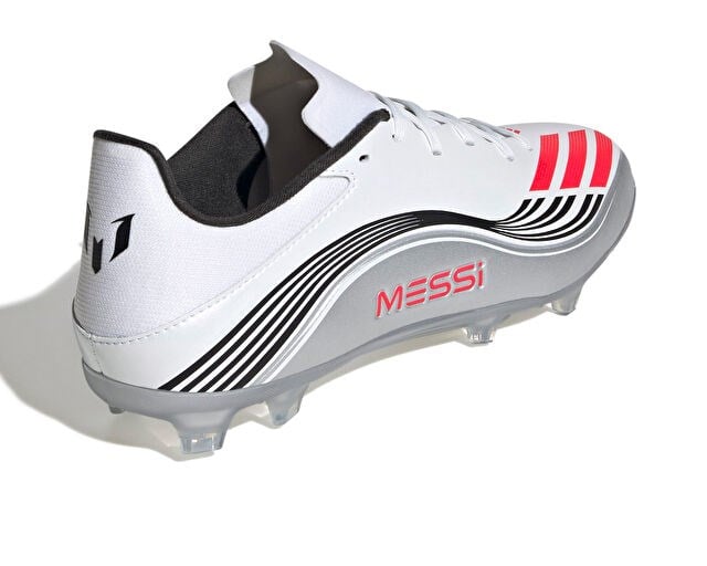 ADIDAS F50 MESSI LEAGUE FG/MG Erkek Çoklu Çim Zemin Kramponu JP7446 Beyaz