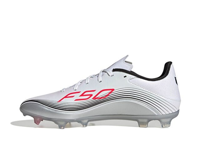 ADIDAS F50 MESSI LEAGUE FG/MG Erkek Çoklu Çim Zemin Kramponu JP7446 Beyaz