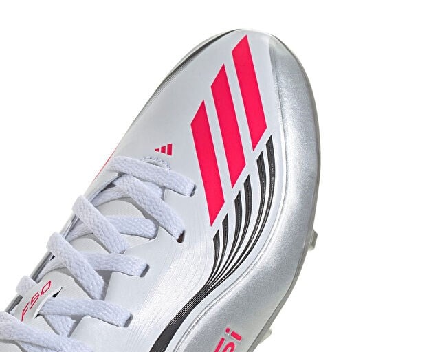 ADIDAS F50 MESSI LEAGUE FG/MG J Çocuk Çoklu Çim Zemin Kramponu JP7454 Beyaz