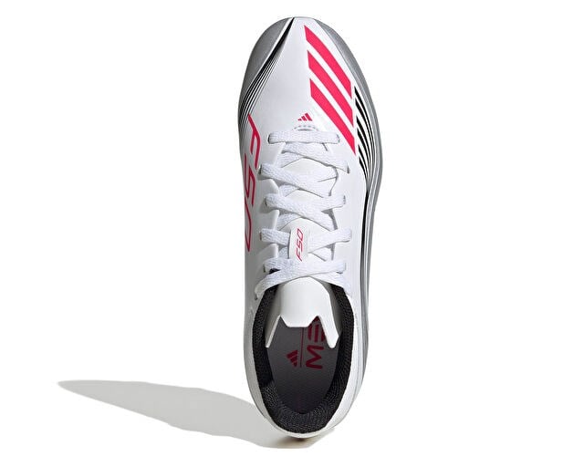 ADIDAS F50 MESSI LEAGUE FG/MG J Çocuk Çoklu Çim Zemin Kramponu JP7454 Beyaz