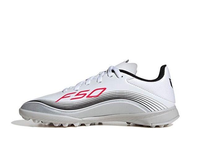 ADIDAS F50 MESSI LEAGUE TF J Genç Halı Saha Ayakkabısı JP7456 Beyaz