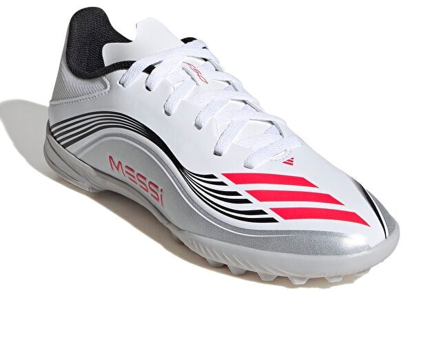 ADIDAS F50 MESSI LEAGUE TF J Genç Halı Saha Ayakkabısı JP7456 Beyaz