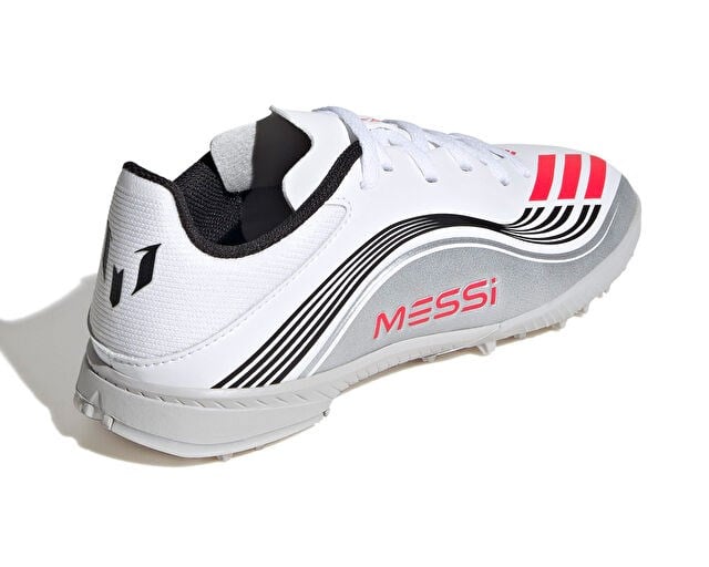 ADIDAS F50 MESSI LEAGUE TF J Genç Halı Saha Ayakkabısı JP7456 Beyaz