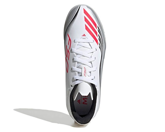 ADIDAS F50 MESSI LEAGUE TF J Genç Halı Saha Ayakkabısı JP7456 Beyaz