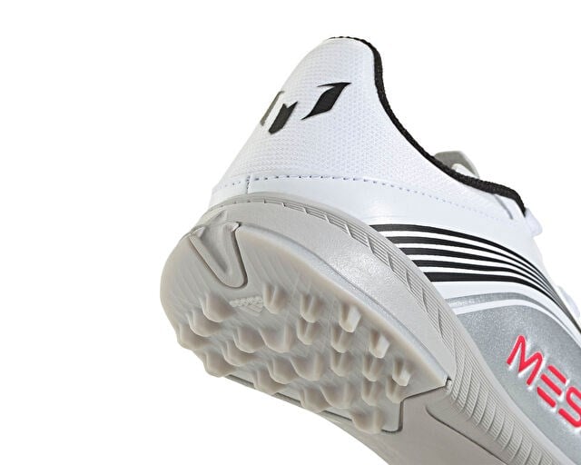 ADIDAS F50 MESSI LEAGUE TF J Genç Halı Saha Ayakkabısı JP7456 Beyaz