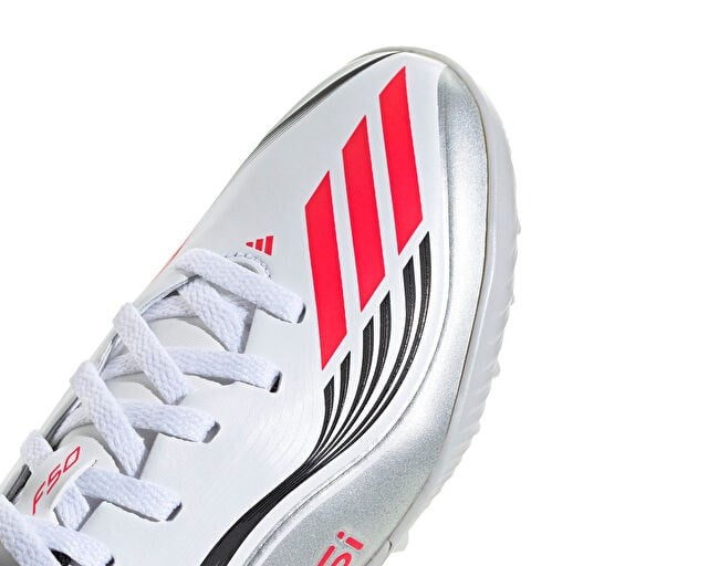 ADIDAS F50 MESSI LEAGUE TF J Genç Halı Saha Ayakkabısı JP7456 Beyaz