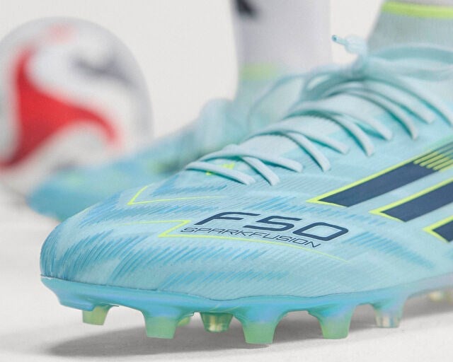 ADIDAS F50 SPARKFUSION ELITE FG/AG Kadın Çoklu Çim Zemin Kramponu JR6476 Mavi