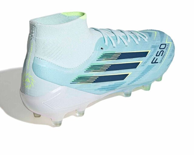 ADIDAS F50 SPARKFUSION ELITE FG/AG Kadın Çoklu Çim Zemin Kramponu JR6476 Mavi