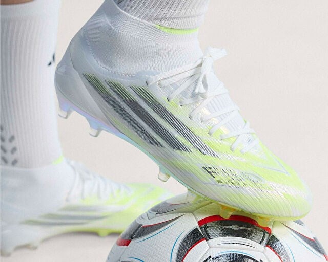 ADIDAS F50 SPARKFUSION ELITE Unisex Çoklu Çim Zemin Kramponu JR6474 Beyaz