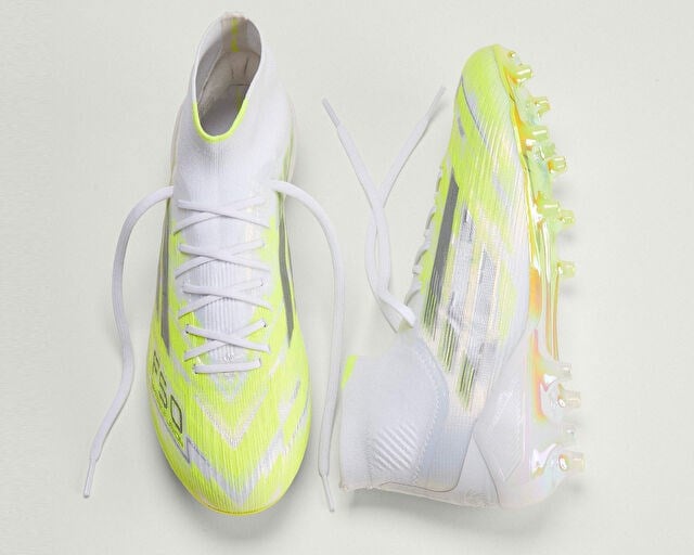 ADIDAS F50 SPARKFUSION ELITE Unisex Çoklu Çim Zemin Kramponu JR6474 Beyaz