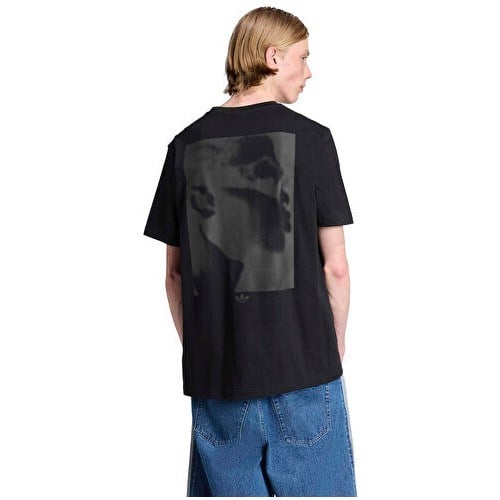 Adidas Face Gfx Tee Erkek Günlük Tişört JX7759 Siyah