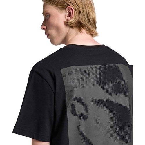 Adidas Face Gfx Tee Erkek Günlük Tişört JX7759 Siyah