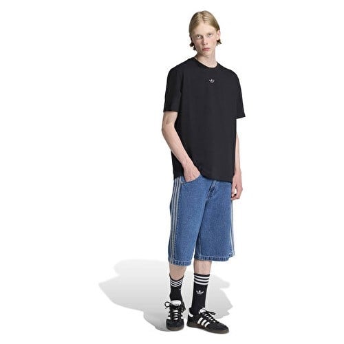 Adidas Face Gfx Tee Erkek Günlük Tişört JX7759 Siyah