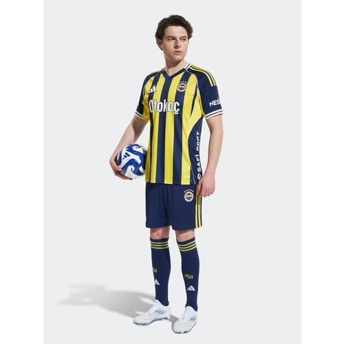 adidas Fenerbahçe 25-26 Erkek Lacivert Futbol İç Saha Şortu.-