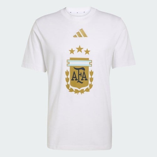 Adidas FIFA World Cup 26 Arjantin DNA Graphic Tişört JZ6299 Beyaz
