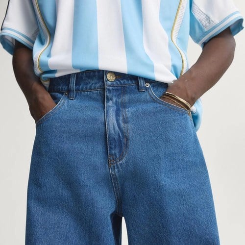 Adidas Firebird Adicolor Denim Erkek Pantolon